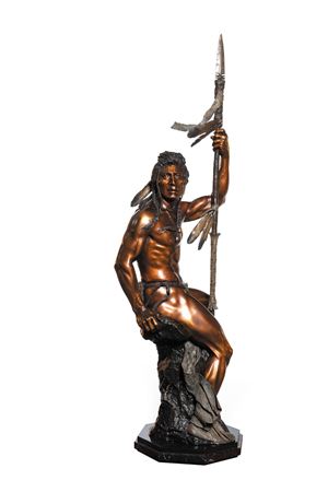 The Sentinel by Austin Barton - Auction record, sale price, and art valuation. Compare with similar artists and explore comparable artworks.