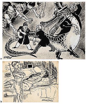Sample artwork by Chittoprasad Bhattacharya (1915 - 1978), known for painting - View similar artists and auction records