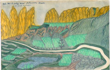 Mt. McKinley Near Petersville, Alaska by Joseph E Yoakum - Auction record, sale price, and art valuation. Compare with similar artists and explore comparable artworks.