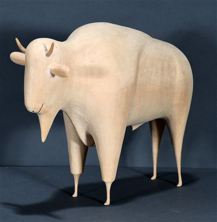 Sample artwork by Linville Barker (Born 1929), known for sculpture - View similar artists and auction records