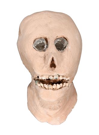Skull With Real Teeth by James "Son Ford" Thomas - Auction record, sale price, and art valuation. Compare with similar artists and explore comparable artworks.