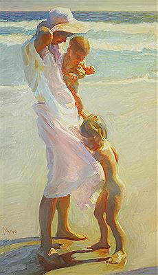 Evening Sun unframed by John Asaro - Auction record, sale price, and art valuation. Compare with similar artists and explore comparable artworks.