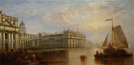 The Majesty of Greenwich by James Webb - Auction record, sale price, and art valuation. Compare with similar artists and explore comparable artworks.