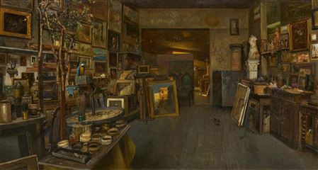 Mein Atelier by Curt Agthe - Auction record, sale price, and art valuation. Compare with similar artists and explore comparable artworks.