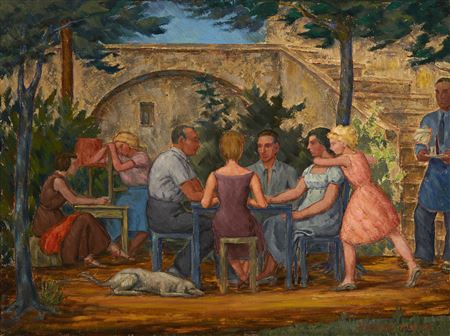 Sample artwork by Hans Eppens (1905 - 1988), known for painting - View similar artists and auction records