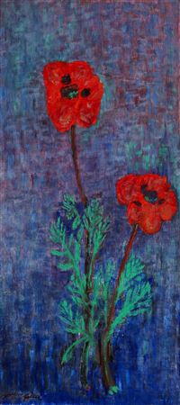 "Mohn" by Josephine Troller - Auction record, sale price, and art valuation. Compare with similar artists and explore comparable artworks.
