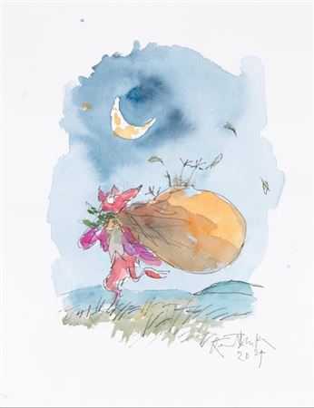 Fantastic Mr Fox by Quentin Blake - Auction record, sale price, and art valuation. Compare with similar artists and explore comparable artworks.