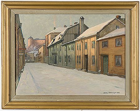 Sample artwork by Jonas Lindkvist (1889 - 1955), known for painting - View similar artists and auction records