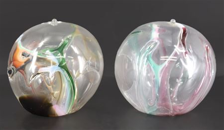 Modern Art Glass Sculptures (2) by Peter Bramhall - Auction record, sale price, and art valuation. Compare with similar artists and explore comparable artworks.
