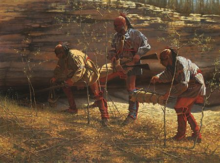 Warriors' Cache by Doug Hall - Auction record, sale price, and art valuation. Compare with similar artists and explore comparable artworks.