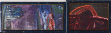 Two Abstract Paintings by Jan Samec - Auction record, sale price, and art valuation. Compare with similar artists and explore comparable artworks.