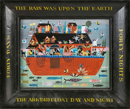 "Forty Days The Rain was Upon the Earth Forty Nights The Ark Did Float Day and Night". by Rosebee - Auction record, sale price, and art valuation. Compare with similar artists and explore comparable artworks.