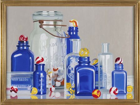 Sample artwork by W Charles Nowell (Born 1966), known for still life painting - View similar artists and auction records