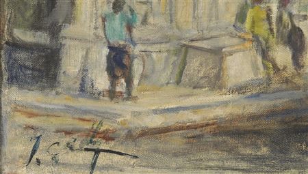 The Emirgan Fountain in Istanbul (İstanbul'daki Emirgan Çeşmesi) by Ibrahim Calli - Auction record, sale price, and art valuation. Compare with similar artists and explore comparable artworks.