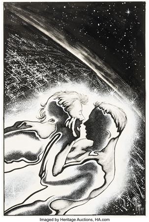 Sample artwork by John Totleben (Born 1958), known for comic strip illustration, penciller, inker - View similar artists and auction records