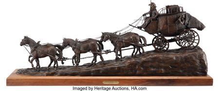 Stage to the White Oaks by Curtis Fort - Auction record, sale price, and art valuation. Compare with similar artists and explore comparable artworks.