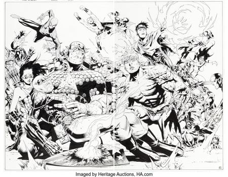 Sample artwork by Jimmy Cheung (Born 1972), known for comics - View similar artists and auction records