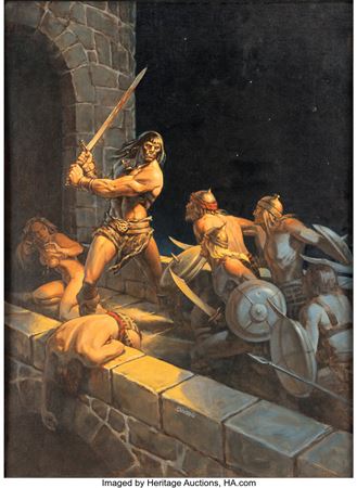 Joe Chiodo Savage Sword of Conan #71 Cover Painting Original Art (Marvel, 1981) by Joe Chiodo - Auction record, sale price, and art valuation. Compare with similar artists and explore comparable artworks.