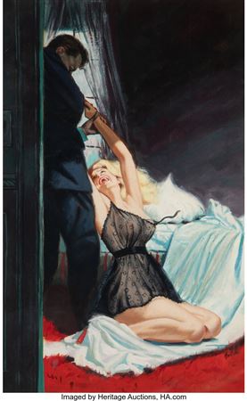 Sample artwork by Harry Barton (1908 - 2001), known for illustration-book - View similar artists and auction records