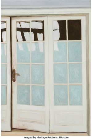 The Glass Door by Avigdor Arikha - Auction record, sale price, and art valuation. Compare with similar artists and explore comparable artworks.