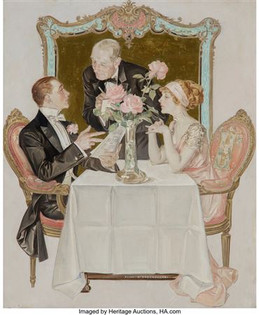 Styles for Men, The House of Kuppenheimer booklet cover by Frank Leyendecker - Auction record, sale price, and art valuation. Compare with similar artists and explore comparable artworks.