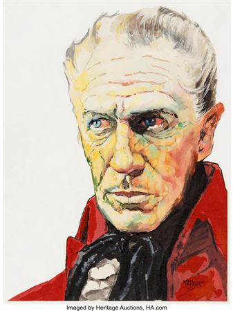 Basil Gogos Famous Monsters of Filmland #9 Vincent Price Cover Painting Original Art (Warren, 1960) by Basil Gogos - Auction record, sale price, and art valuation. Compare with similar artists and explore comparable artworks.