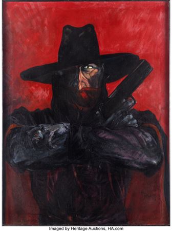 Michael Kaluta - The Shadow: Master of Men Painting Original Art (1975) by Mike Michael Kaluta - Auction record, sale price, and art valuation. Compare with similar artists and explore comparable artworks.