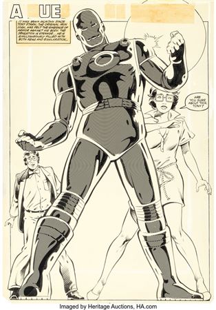 Luke McDonnell, Ian Akin, and Brian Garvey Iron Man #192 Splash Page 2 Original Art (Marvel, 1985) by Luke McDonnell - Auction record, sale price, and art valuation. Compare with similar artists and explore comparable artworks.