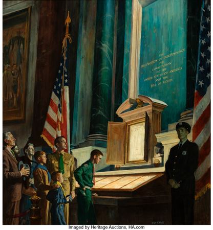 Sample artwork by William Arthur Smith (1918 - 1989), known for illustrator, landscape, graphics - View similar artists and auction records