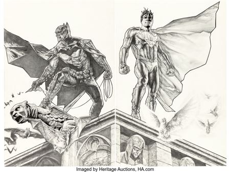 Sample artwork by Lee Bermejo (20/21st centuries), known for comic-book illustration - View similar artists and auction records