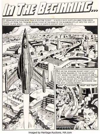 Joe Orlando Weird Fantasy #17 Complete 8-Page Story Original Art (EC, 1953) by Joe Orlando - Auction record, sale price, and art valuation. Compare with similar artists and explore comparable artworks.