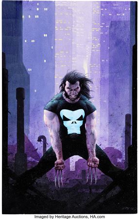 Sample artwork by Esad Ribic (Born 1972), known for comic book artist - View similar artists and auction records