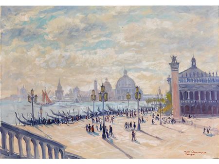 Sample artwork by Max Ohmayer (1903 - 1970), known for painting - View similar artists and auction records