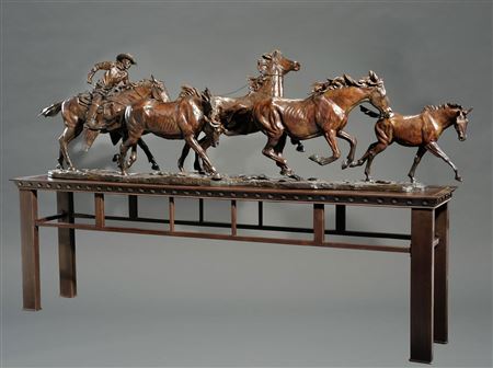 Wild Horses, 1998 by Fred Fellows - Auction record, sale price, and art valuation. Compare with similar artists and explore comparable artworks.