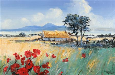 Sample artwork by Frank Fitzsimons (1928 - 2006), known for painting, teaching - View similar artists and auction records