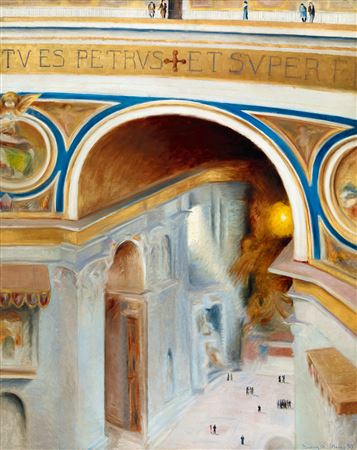 Sample artwork by Cebrian Andor Hubay (1898 - 1971), known for painting - View similar artists and auction records
