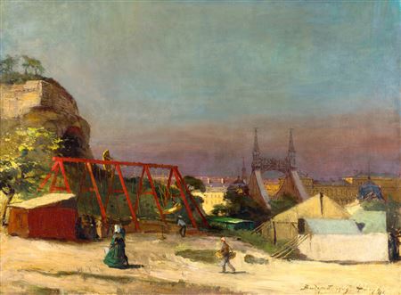Sample artwork by Gyula Hary (1864 - 1946), known for painting - View similar artists and auction records