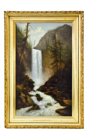"VERNAL FALLS" YOSEMITE by Eliza Barchus - Auction record, sale price, and art valuation. Compare with similar artists and explore comparable artworks.