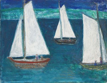 Sample artwork by Walter Herzger (1901 - 1985), known for paintings - View similar artists and auction records