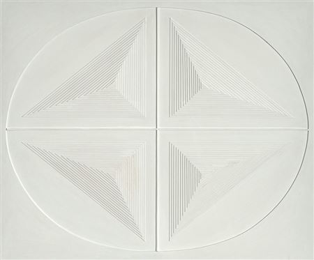"Bildrelief - BR 1970 / IV" by Fritz Ruoff - Auction record, sale price, and art valuation. Compare with similar artists and explore comparable artworks.
