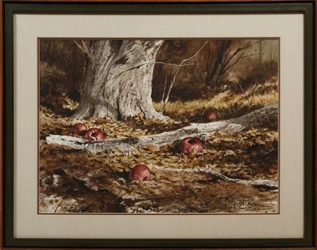 "Fallen Apples" by Emmitt Thames - Auction record, sale price, and art valuation. Compare with similar artists and explore comparable artworks.