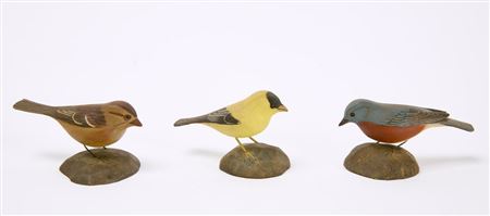 Sample artwork by Jesse D (Jess) Blackstone (1909 - 1988), known for bird, decoy carving - View similar artists and auction records