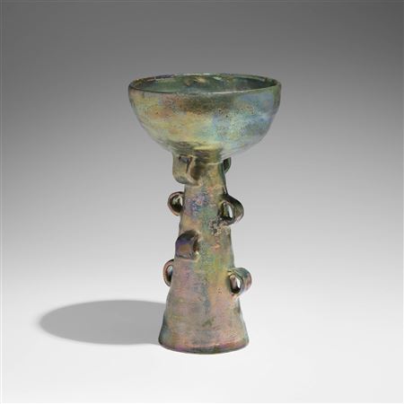 Exceptional chalice by Beatrice (Beato) Wood - Auction record, sale price, and art valuation. Compare with similar artists and explore comparable artworks.