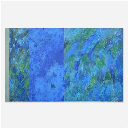 Sample artwork by Jordi Teixidor (Born 1941), known for non-objective, geometric abstract painting - View similar artists and auction records