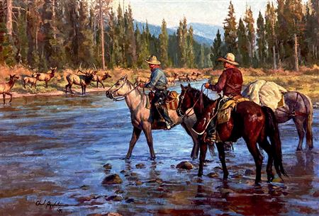 As Luck Would Have It by Chad Poppleton - Auction record, sale price, and art valuation. Compare with similar artists and explore comparable artworks.