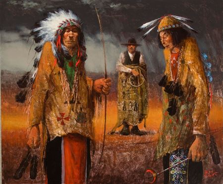 The Prophet by Mike Larsen - Auction record, sale price, and art valuation. Compare with similar artists and explore comparable artworks.
