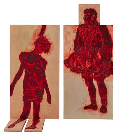 Sample artwork by Ida Applebroog (1929 - 2023), known for conceptual and performance art, video - View similar artists and auction records