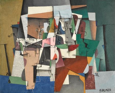 Le Piano by Georges Valmier - Auction record, sale price, and art valuation. Compare with similar artists and explore comparable artworks.