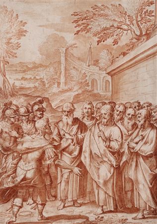 Christ Healing the Centurion's Servant by Bernardo Castello - Auction record, sale price, and art valuation. Compare with similar artists and explore comparable artworks.