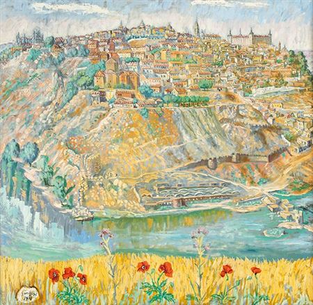 Sample artwork by Francisco San Jose Gonzalez (1919 - 1981), known for painting - View similar artists and auction records
